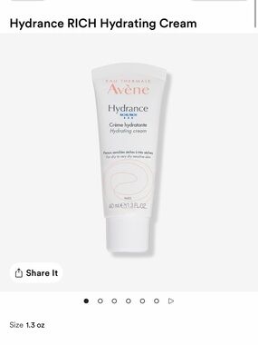 Avene Hydrance Rich Hydrating Cream